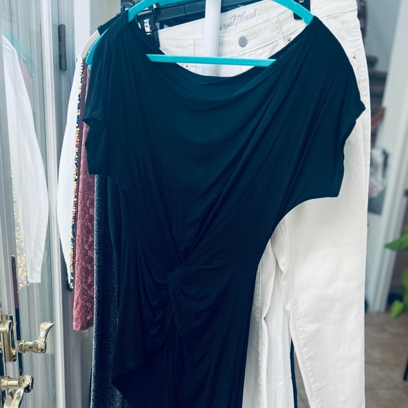 Boho Asymmetrical High Low Shirt - Picture 1 of 3